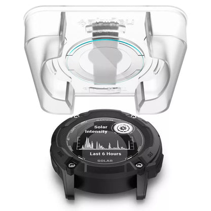 Spigen GLAS.TR EZ FIT 2 vnt. – apsauginis stiklas, skirtas Garmin Instinct 2X Solar (2 vnt.)