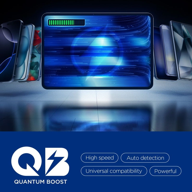 Spigen Essential EE352EU GaN Pro - Sieninis įkroviklis USB-C + USB-A 35W (Juodas)