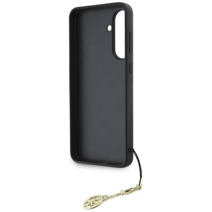 Guess 4G Charms kolekcija – dėklas Samsung Galaxy A56 5G (rudas)