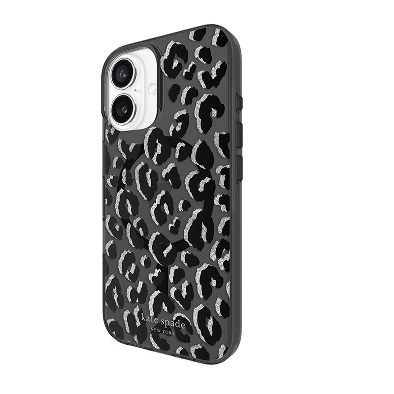 Kate Spade New York Protective MagSafe – dėklas iPhone 16 (City Leopard)