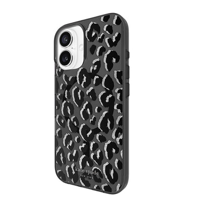 Kate Spade New York Protective MagSafe – dėklas iPhone 16 (City Leopard)