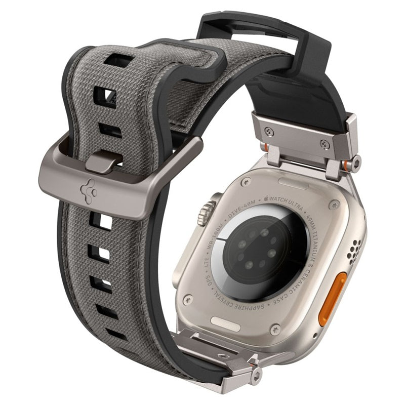 Spigen DuraPro Armor – apyrankė, skirta „Apple Watch“ 44/45/46/49 mm (pilka)