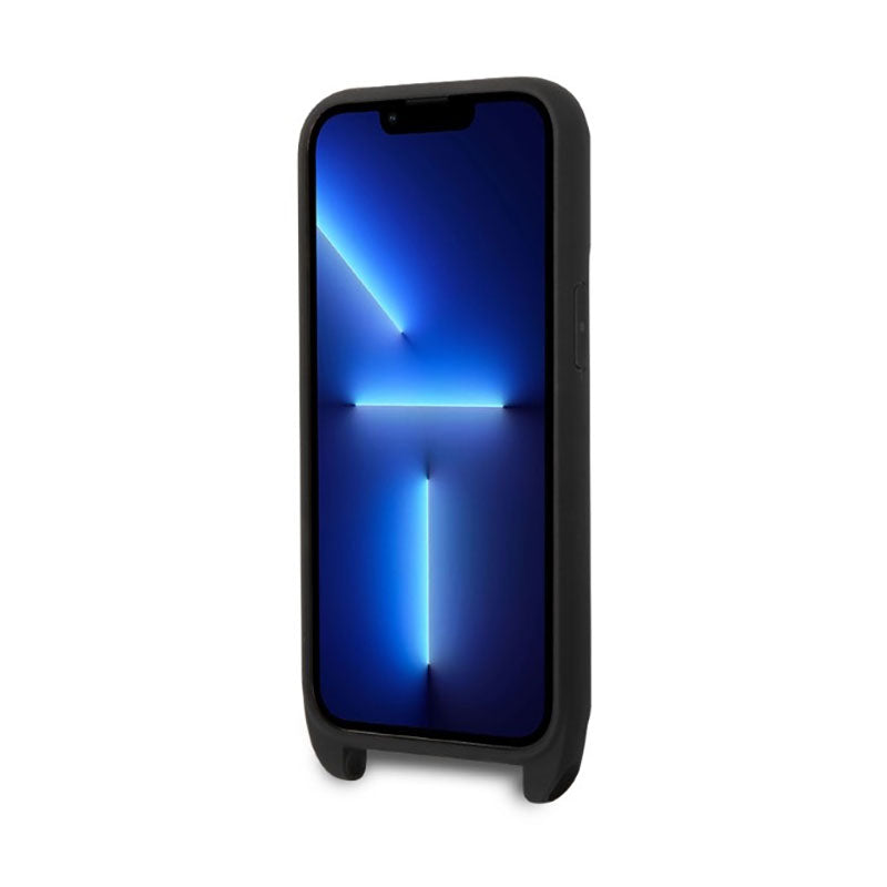 Karl Lagerfeld NFT Monogram Ikonik Patch – dėklas skirtas iPhone 14 Pro (juodas)