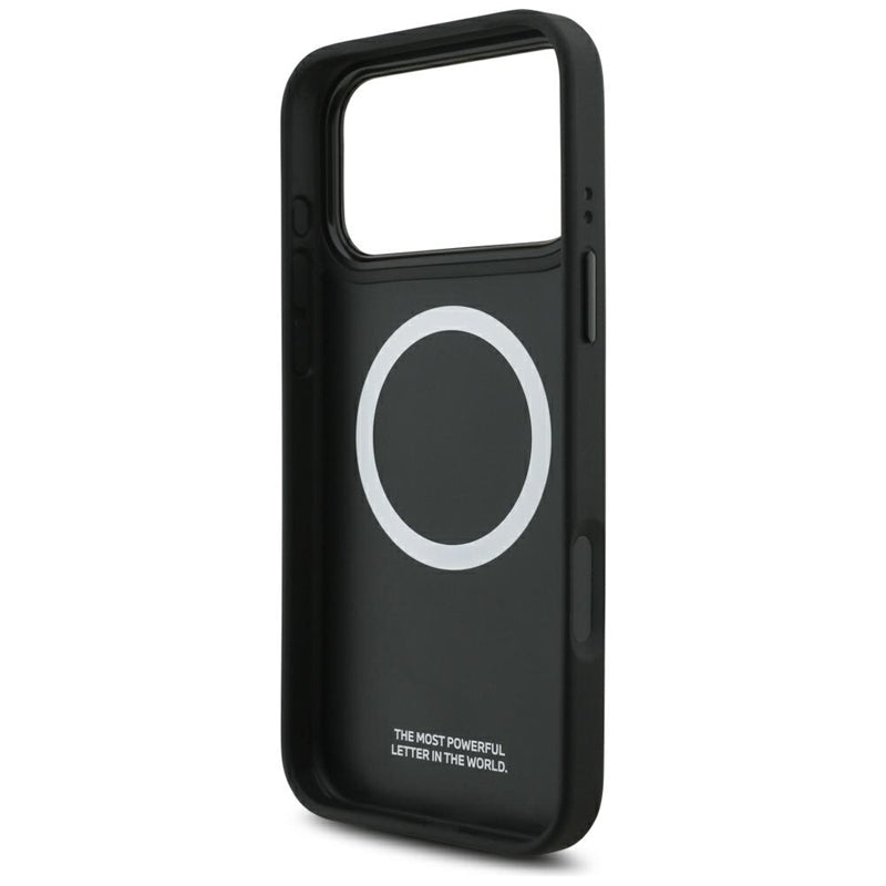 BMW M Anglies Pluoštas Logotipas MagSafe - Dėklas iPhone 17 Pro Max (antracitas)