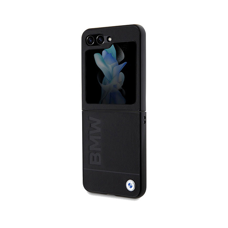 BMW odrštampas Samsung Galaxy Z Flip 5 dėklas (juodas)