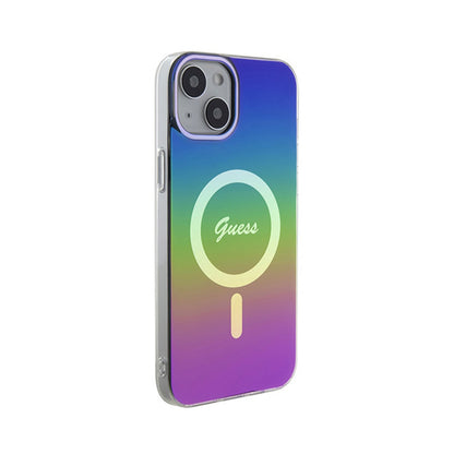 Guess IML Iridescent MagSafe - iPhone 15 Plus dėklas (spalva)