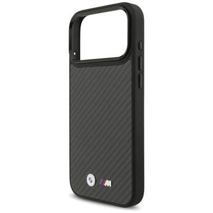 BMW M Kevlar Matinis MagSafe dėklas - iPhone 17 Pro Max (Juodas)