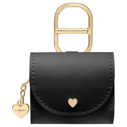 Spigen Cyrill Mini krepšys – dėklas su dirželiu, skirtas Apple AirPods 4 (juodas)