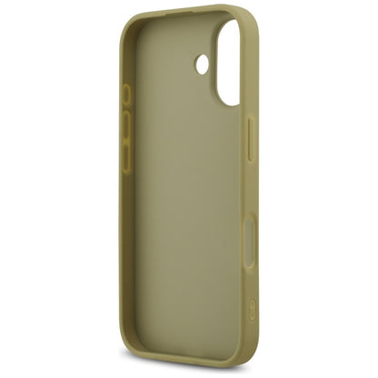Guess Fiksuotas Blizgučiai Big 4G dėklas iPhone 17 (auksinis)