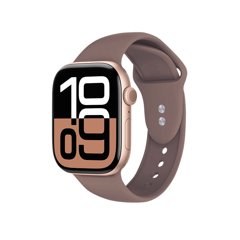 Crong Liquid – Dirželis Apple Watch 38/40/41/42 mm (rudas)