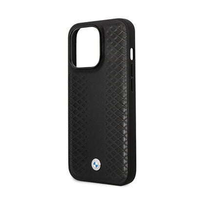 BMW odrė od Diamond Pattern – dklas iPhone 14 Pro (Juoda)