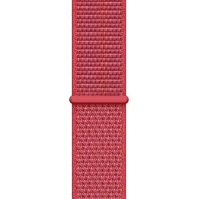 Crong Nailono sportinė apyrankė, skirta Apple Watch 38/40/41/42 mm (Red Fusion)