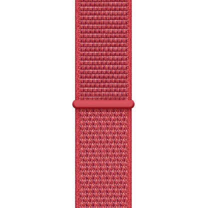 Crong Nailono sportinė apyrankė, skirta Apple Watch 38/40/41/42 mm (Red Fusion)