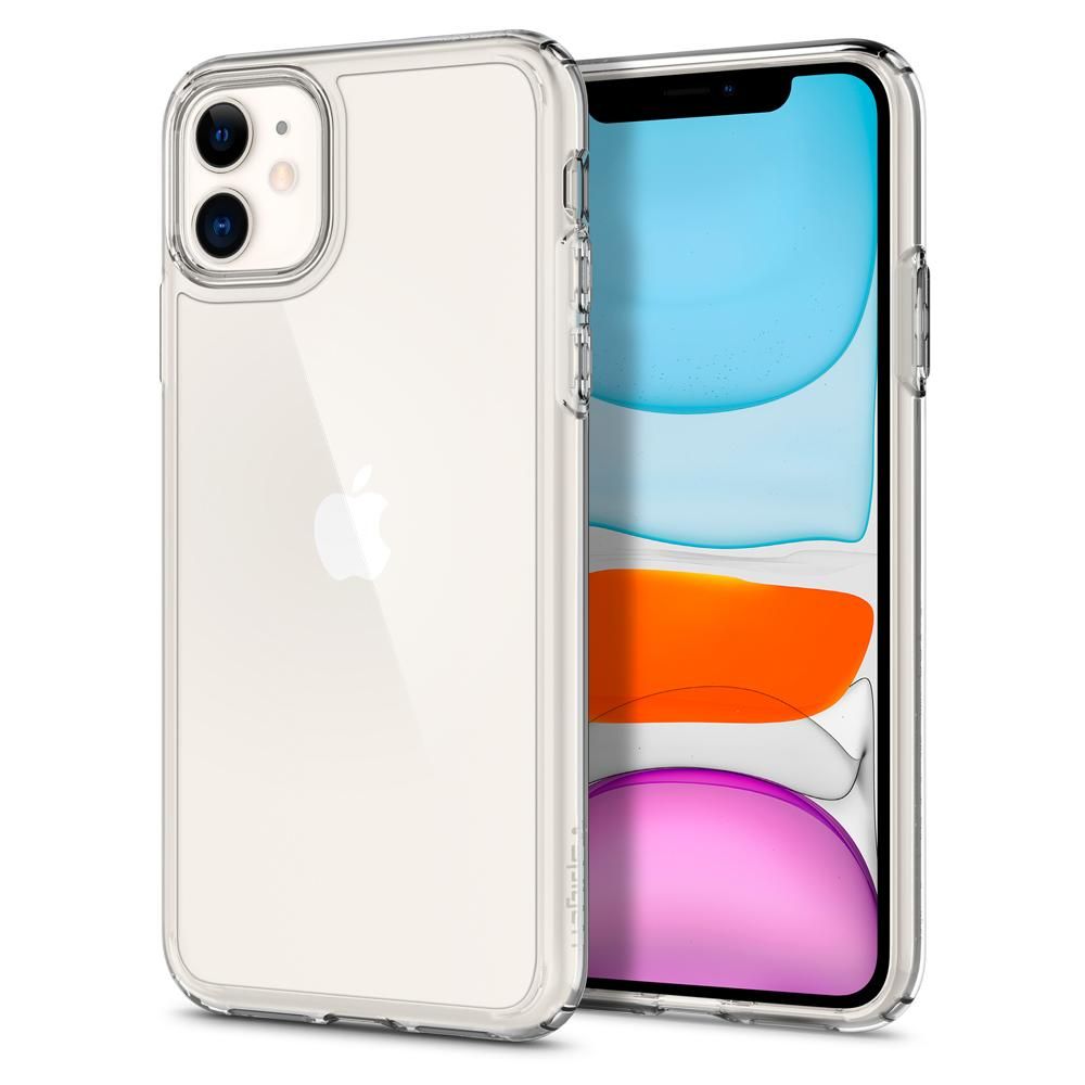 Spigen Ultra Hybrid – dėklas skirtas iPhone 11 (Skaidrus)