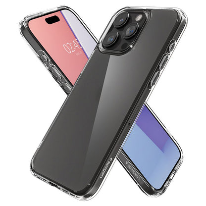 Spigen Ultra Hybrid dėklas, skirtas iPhone 15 Pro (Matinis skaidrus)