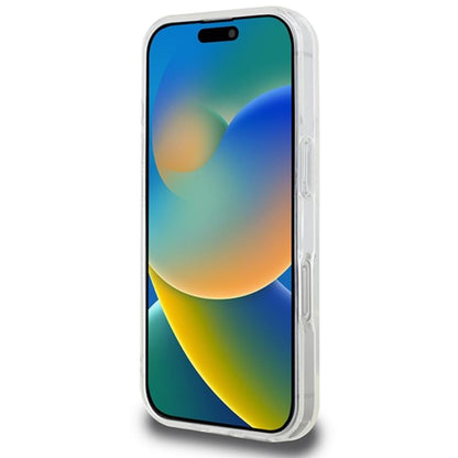 Karl Lagerfeld IML Metal Karl Head MagSafe - dėklas iPhone 16 Pro Max (baltas)