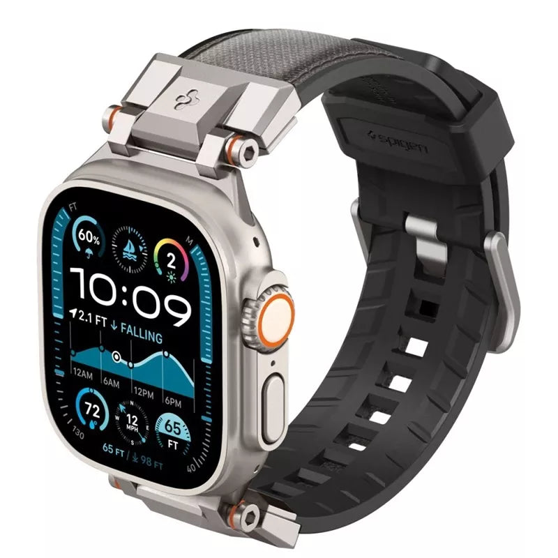 Spigen DuraPro Armor – apyrankė, skirta „Apple Watch“ 44/45/46/49 mm (pilka)