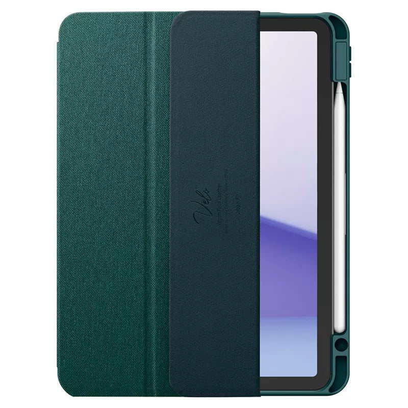 Spigen Urban Fit - dėklas skirtas iPad Air 11" M3 (2025) / M2 (2024) / iPad Air 10.9" (5-osios ir 4-osios kartos) (2022-2020) (vidurnakčio žalia)