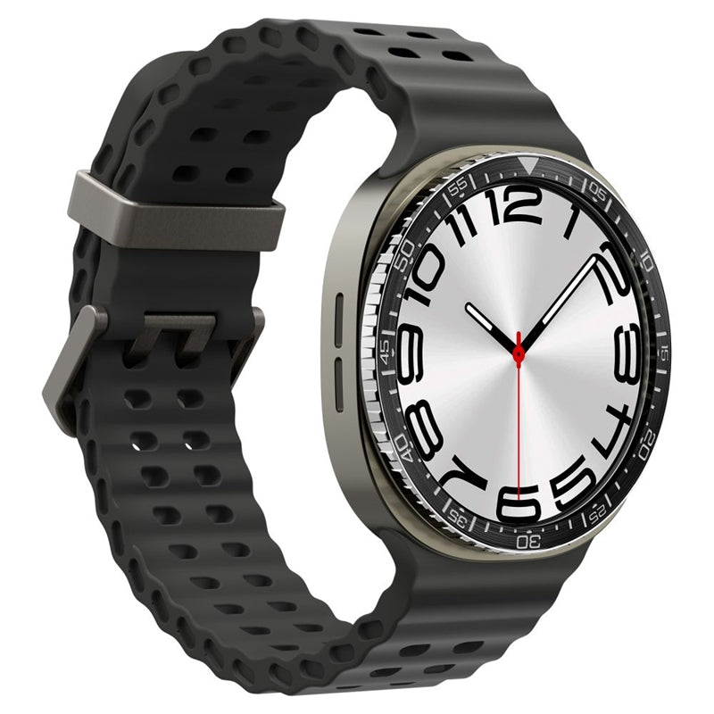 Spigen Bezel Tune Diver - Apsauginis korpusas / Bezel žiedas, skirtas Samsung Galaxy Watch 8 44 mm (Juodas)