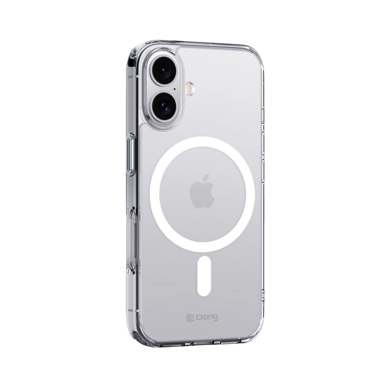 Crong Clear MAG Cover – dėklas iPhone 16 Plus MagSafe (permatomas)