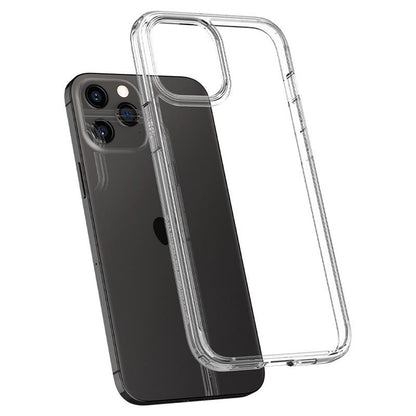 Spigen Ultra Hybrid - Dėklas, skirtas iPhone 12 / iPhone 12 Pro (skaidrus)