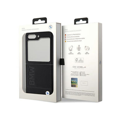 BMW odrštampas Samsung Galaxy Z Flip 5 dėklas (juodas)