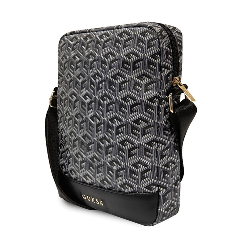 Guess GCube Stripe planšetės krepšys – 10 colių planšetės krepšys (juodas)