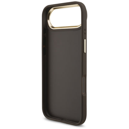 Guess 4G Big 4G Classic Logo dėklas iPhone Air (ruda / auksas)