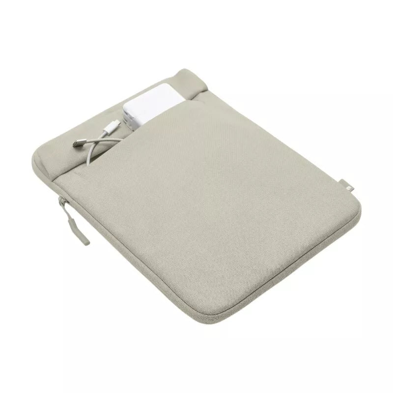 Incase Crosstown Sleeve su Woolenex - dėklas su kišenėle, skirtas MacBook Pro 14" (M4/M3/M2/M1/2024-2021) (Limestone)