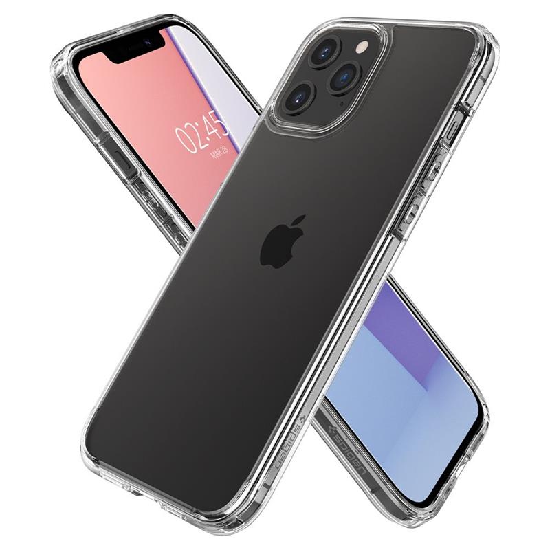 Spigen Ultra Hybrid - Dėklas, skirtas iPhone 12 / iPhone 12 Pro (skaidrus)