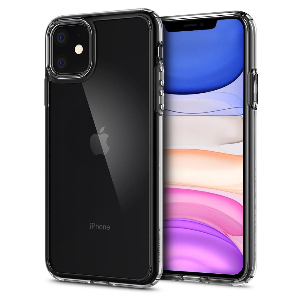 Spigen Ultra Hybrid – dėklas skirtas iPhone 11 (Skaidrus)