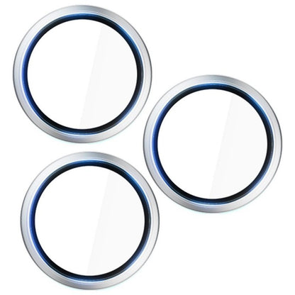 3mk HARDY Pro objektyvo apsauga - Kameros objektyvo stiklas, skirtas iPhone 17 Pro / iPhone 17 Pro Max (Sidabrinis)