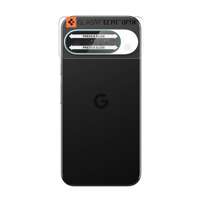 Spigen Optik GLAS.TR Kameros apsauga 2 vnt. - Objektyvo apsauga skirta Google Pixel 10 Pro XL (Skaidri)