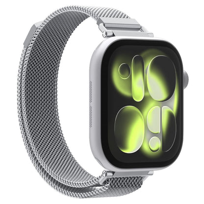 Spigen WBM4 - Nerūdijančio plieno apyrankė, skirta Apple Watch 40/41/42 mm (Sidabrinė)