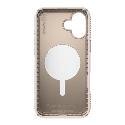 Speck Presidio2 Grip ClickLock & MagSafe – dėklas iPhone 16 Plus (Bleached Bone / Heirloom Gold / Hazel Brown)