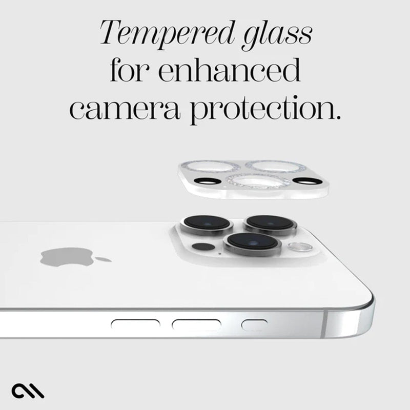 Case-Mate Sparkle lęšių apsauga – apsauginis stiklas „iPhone 15 Pro“ / „iPhone 15 Pro Max“ kamerai („Twinkle“)