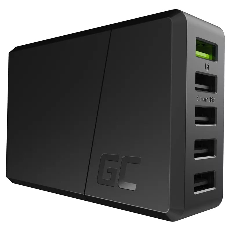 Green Cell GC ChargeSource 5 5xUSB 52W su Ultra Charge ir Smart Charge