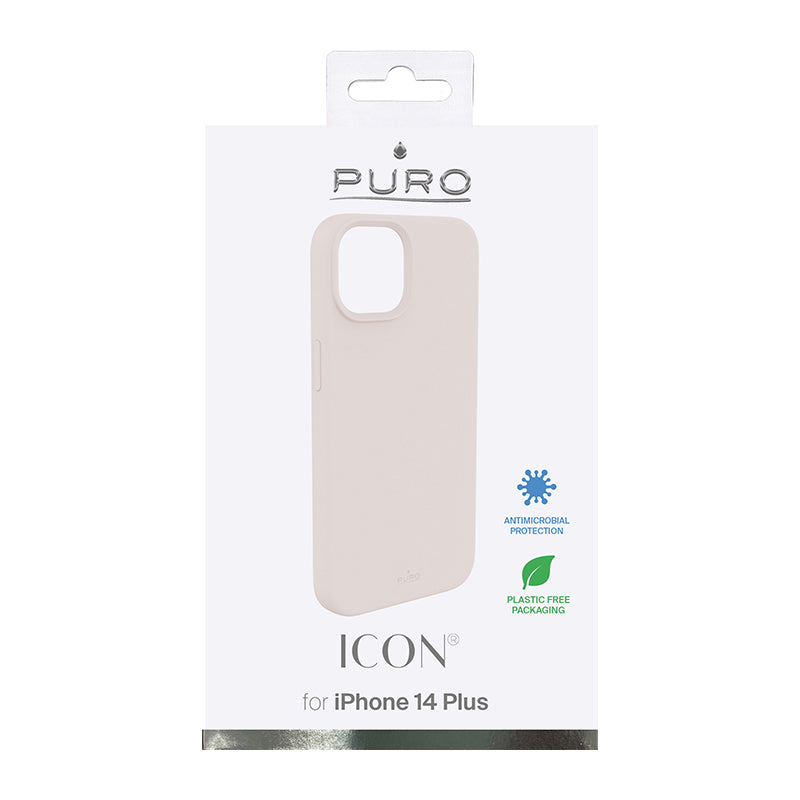 PURO ICON Dėklas – iPhone 14 Plus (rožinio smėlio)