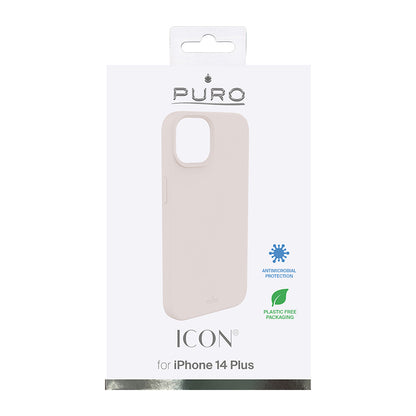PURO ICON Dėklas – iPhone 14 Plus (rožinio smėlio)