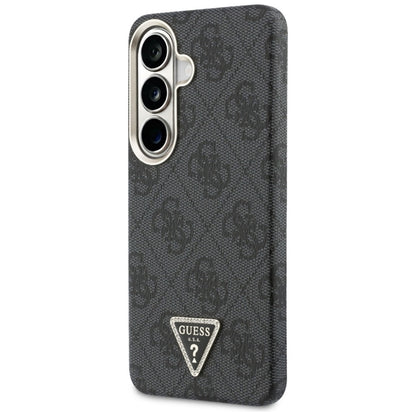 Guess 4G Triangle Logo MagSafe - Samsung Galaxy S26 dėklas (Juodas)