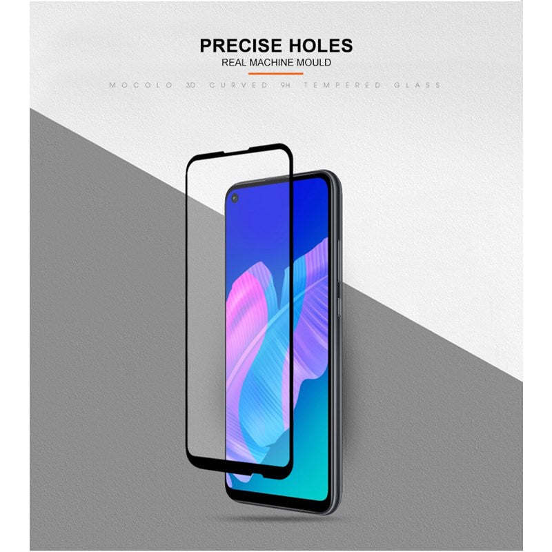 Mocolo 2.5D "Full Glue" apsauginis stiklas, skirtas Huawei P40 Lite E