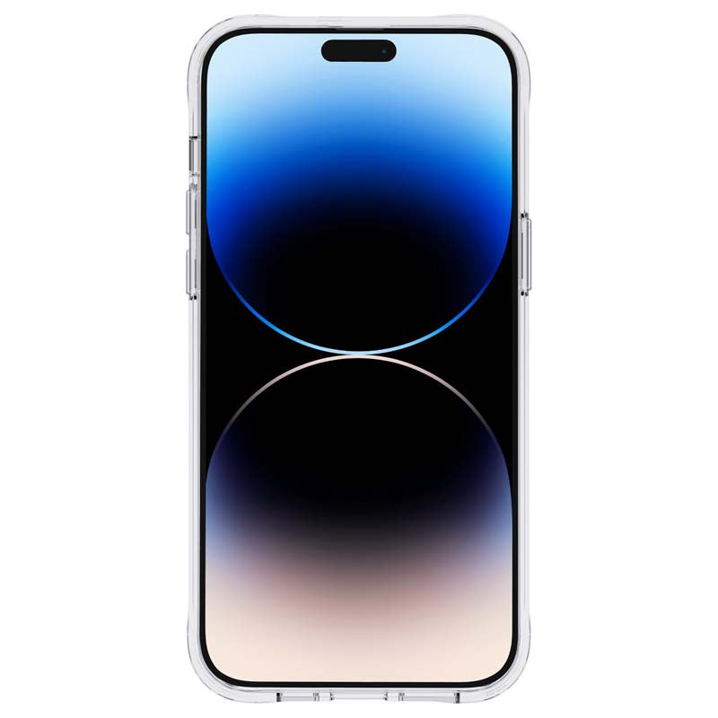 Rifle Paper Clear MagSafe – dėklas, skirtas iPhone 14 Pro Max (Garden Party Blue)