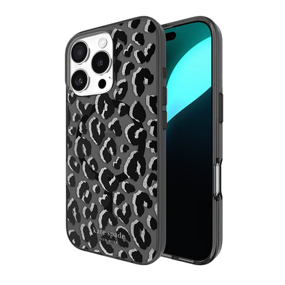 Kate Spade New York Protective MagSafe – dėklas iPhone 16 Pro (City Leopard)