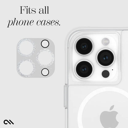 Case-Mate Sparkle lęšių apsauga – apsauginis stiklas „iPhone 15 Pro“ / „iPhone 15 Pro Max“ kamerai („Twinkle“)