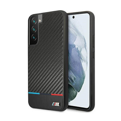 BMW M kolekcija Triangles – dėklas Samsung Galaxy S22+ (juodas)