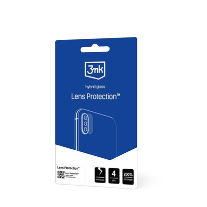 3mk Lens Protection - Kameros objektyvo stiklas Motorola Moto G55 5G (4 rinkiniai)