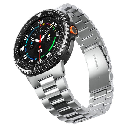 Spigen Bezel Tune Pro Diver - Dėklas / Apsauginis rėmelis, skirtas Samsung Galaxy Watch 8 Classic 46 mm (Sidabrinis)