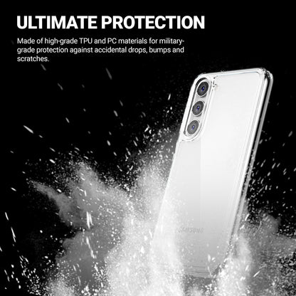 Crong Crystal Shield dėklas – apsauginis dėklas, skirtas Samsung Galaxy S23+ (skaidrus)