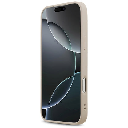 Guess Odinio 4G Triangle Strass dėklas iPhone 17 Pro Max (rožinis)