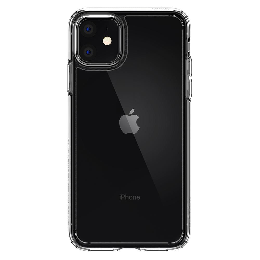 Spigen Ultra Hybrid – dėklas skirtas iPhone 11 (Skaidrus)